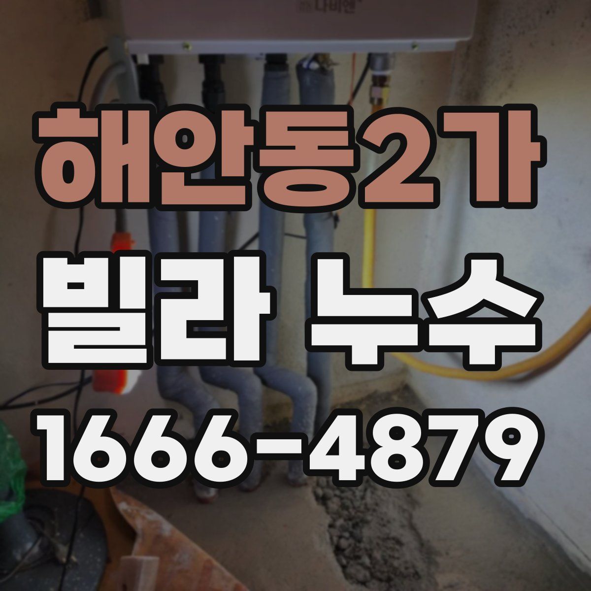 해안동2가 빌라 누수