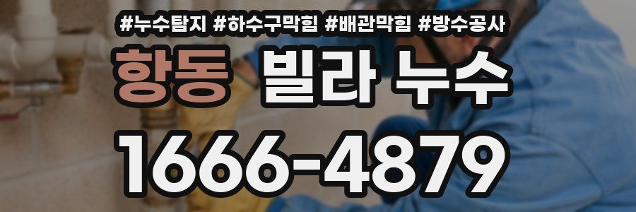 항동 빌라 누수