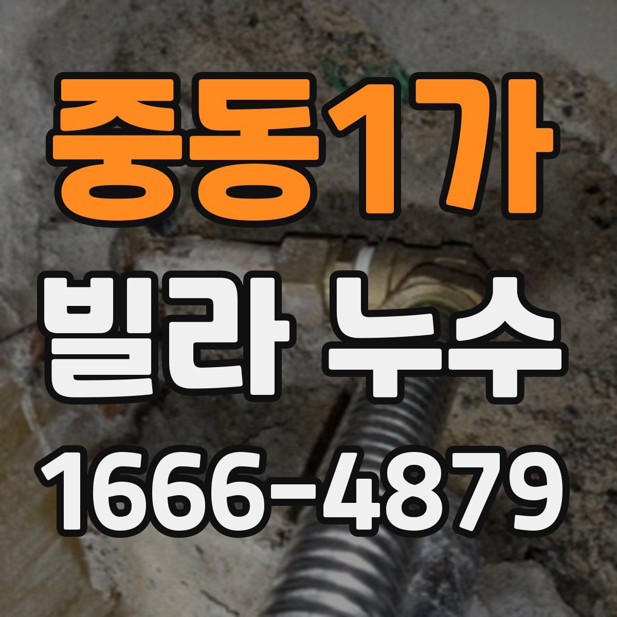 중동1가 빌라 누수