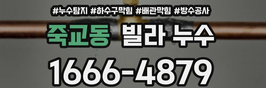 죽교동 빌라 누수