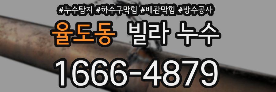 율도동 빌라 누수