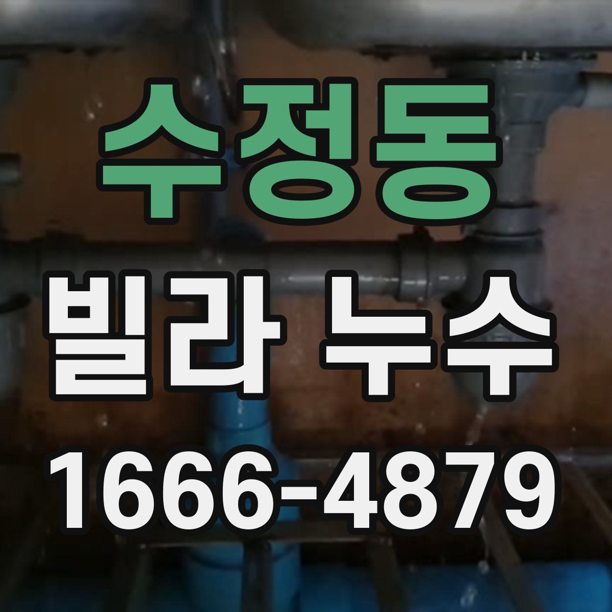 수정동 빌라 누수