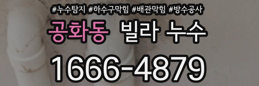 공화동 빌라 누수