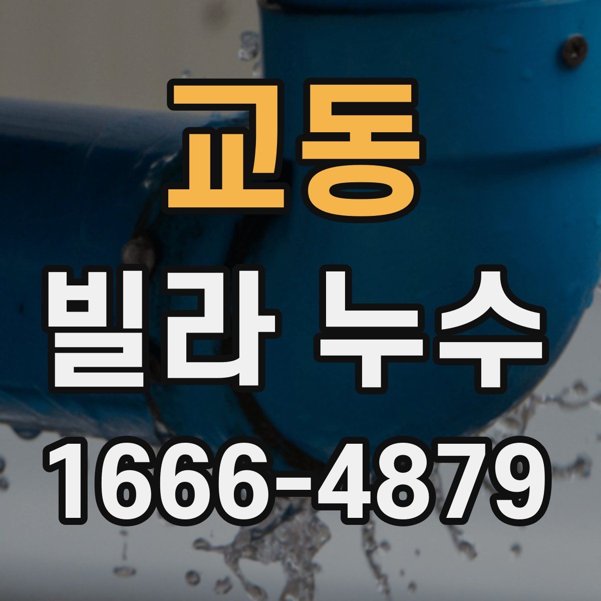 교동 빌라 누수