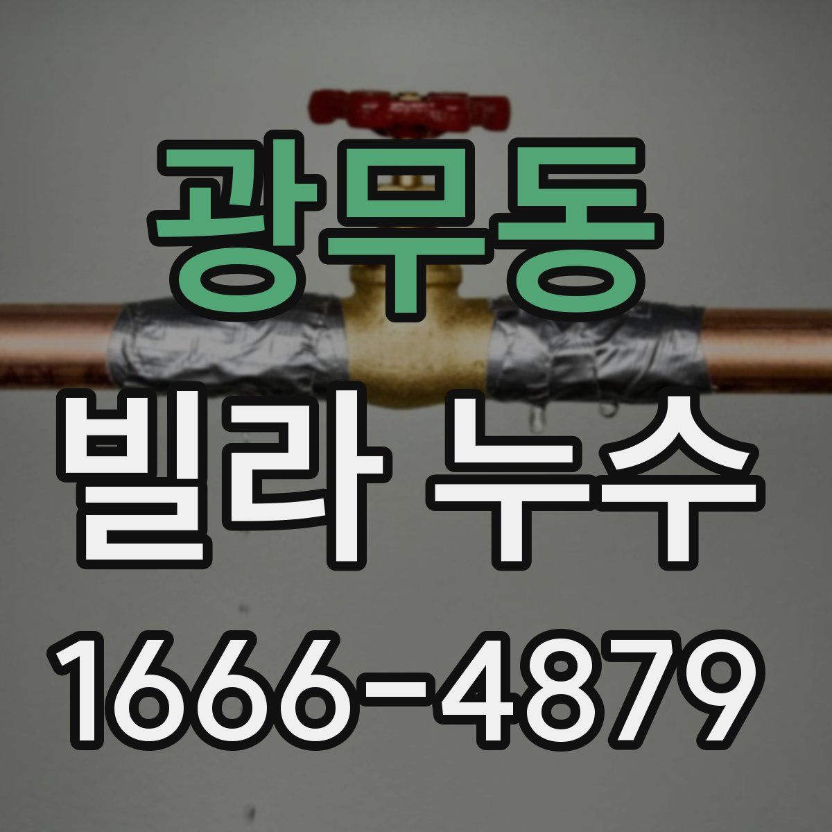 광무동 빌라 누수