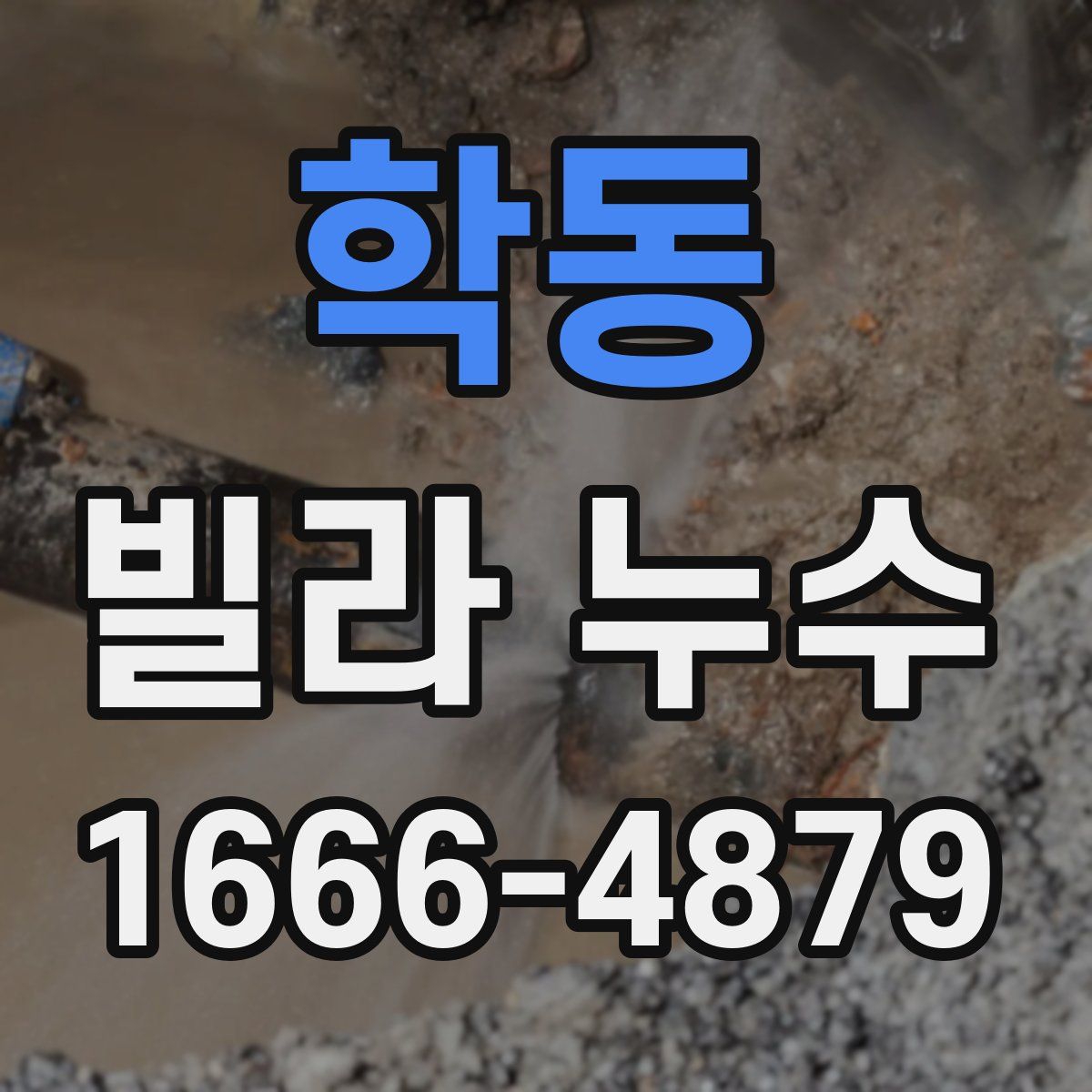학동 빌라 누수