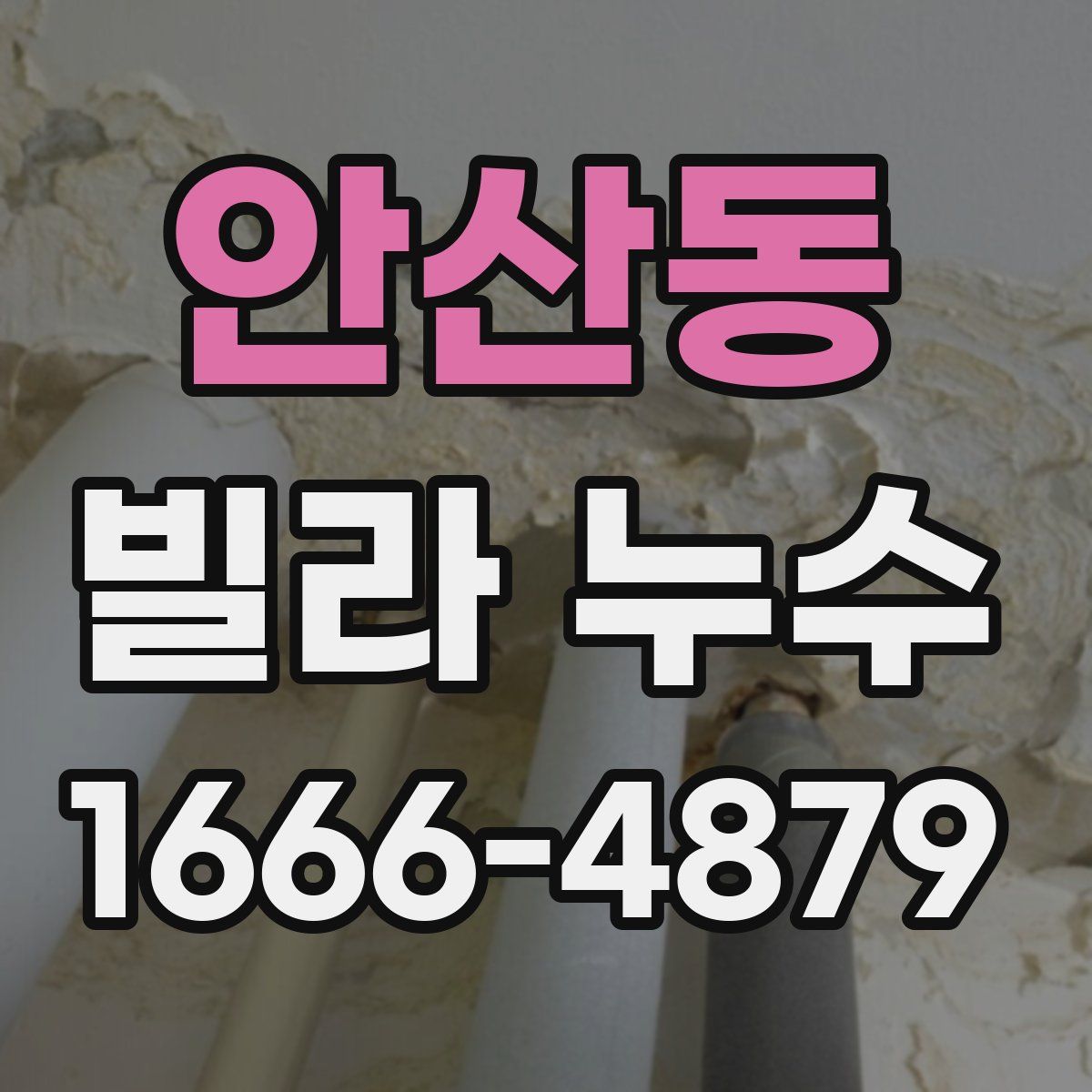안산동 빌라 누수