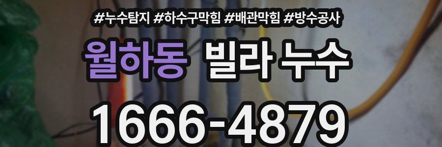 월하동 빌라 누수