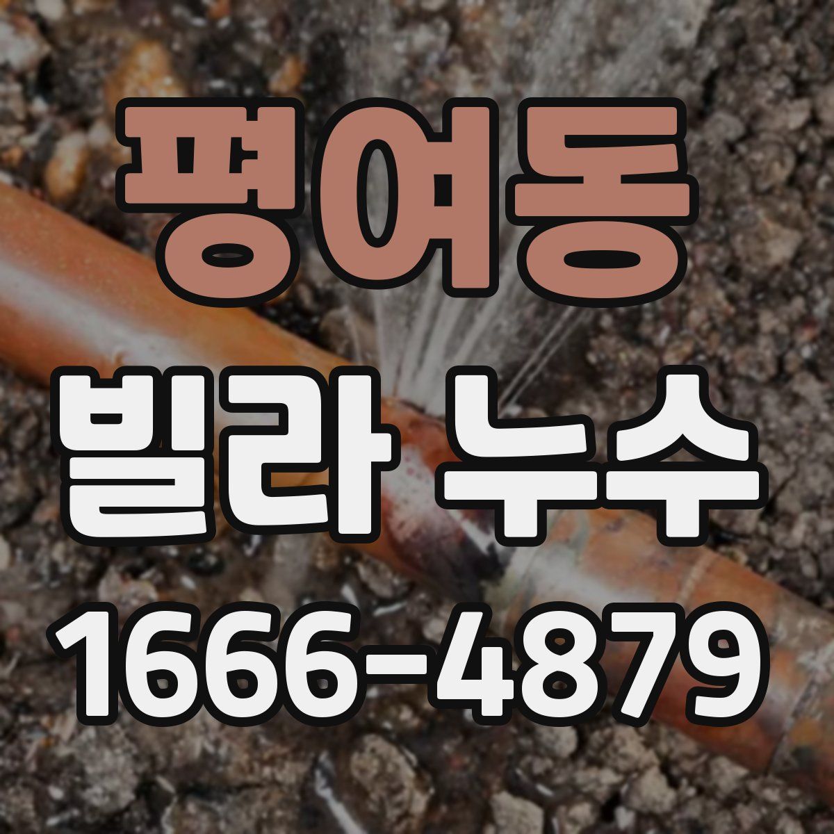 평여동 빌라 누수