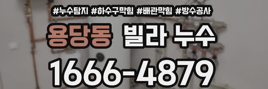 용당동 빌라 누수