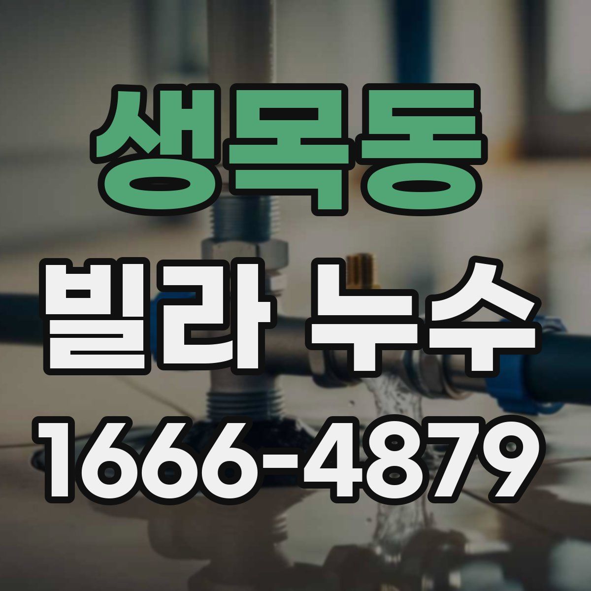 생목동 빌라 누수
