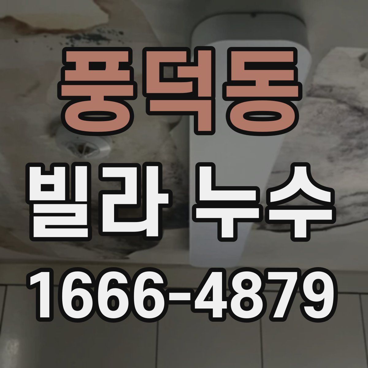 풍덕동 빌라 누수