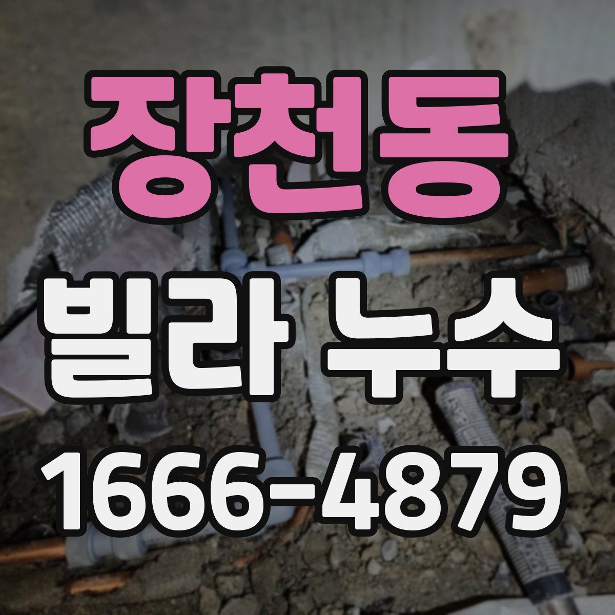 장천동 빌라 누수