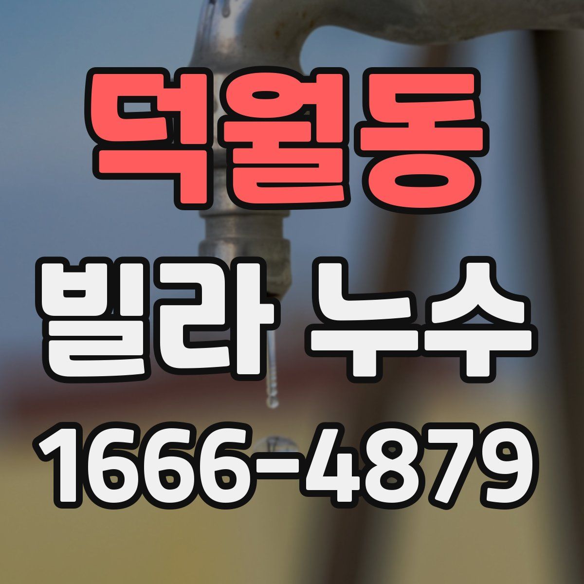 덕월동 빌라 누수