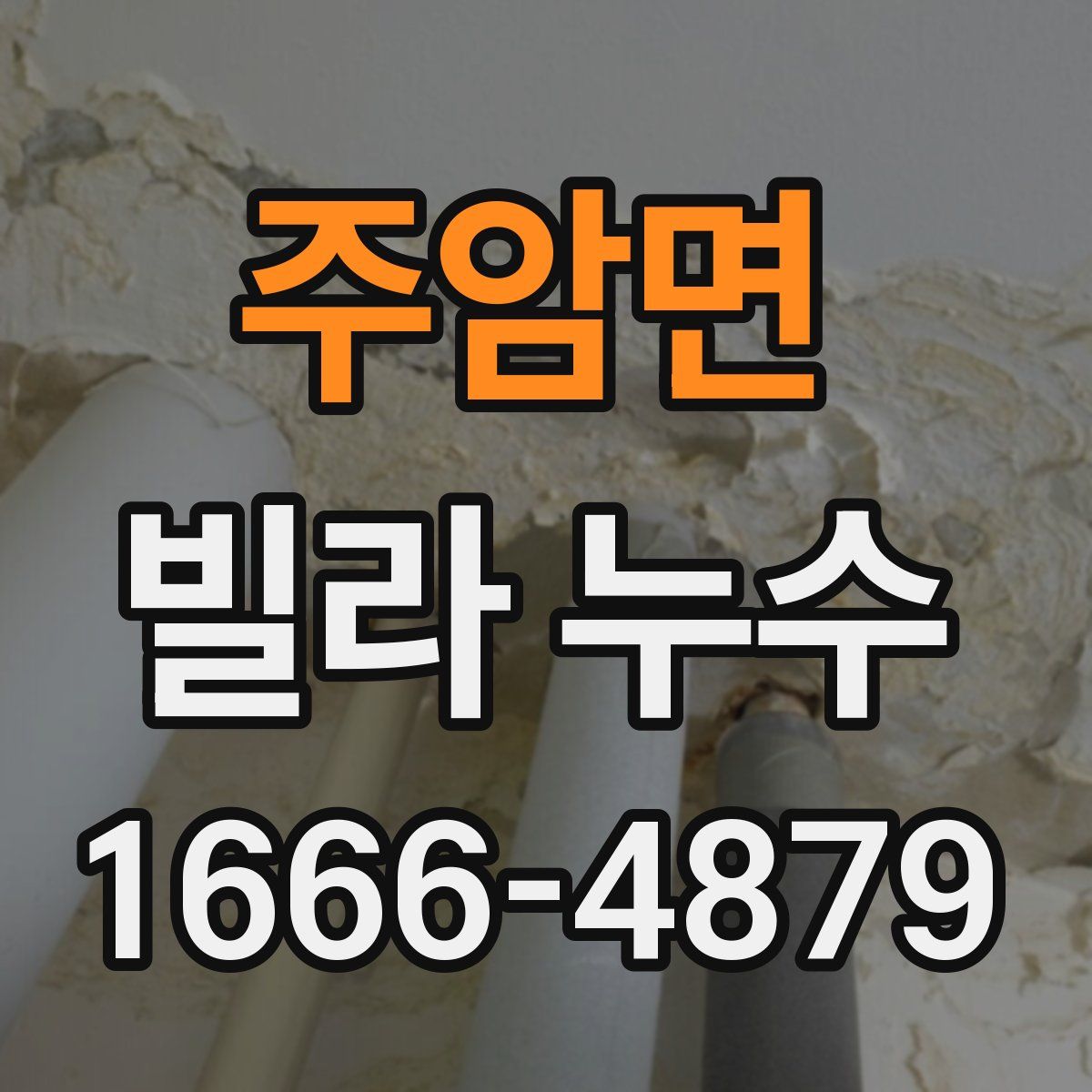 주암면 빌라 누수