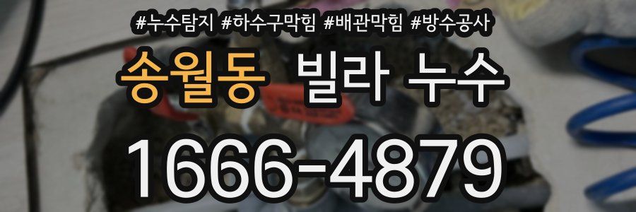 송월동 빌라 누수