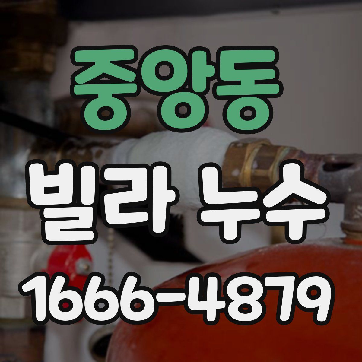 중앙동 빌라 누수