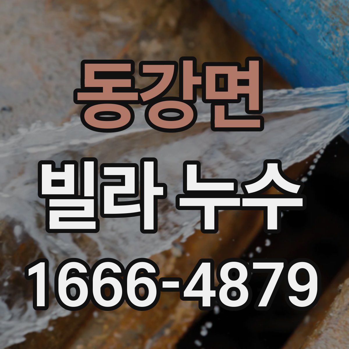 동강면 빌라 누수