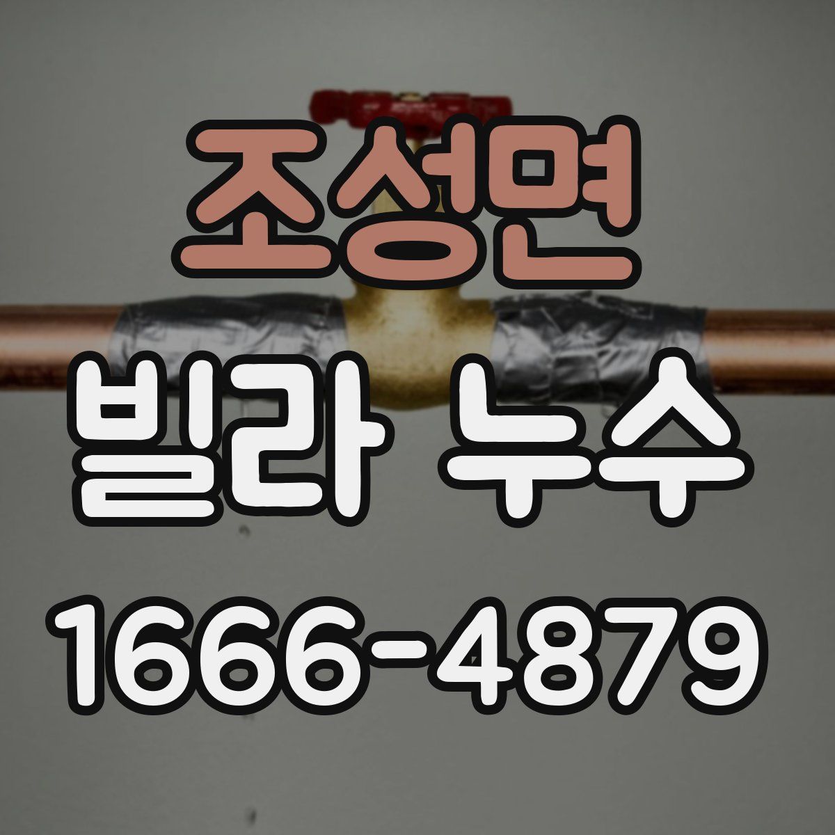 조성면 빌라 누수