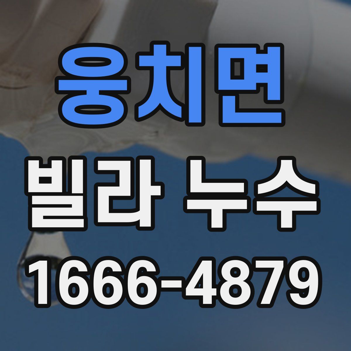 웅치면 빌라 누수