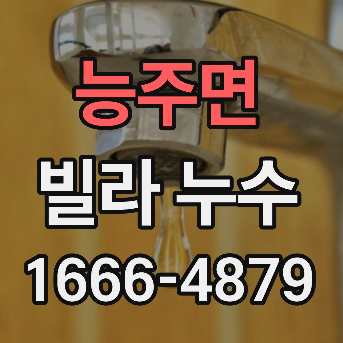 능주면 빌라 누수
