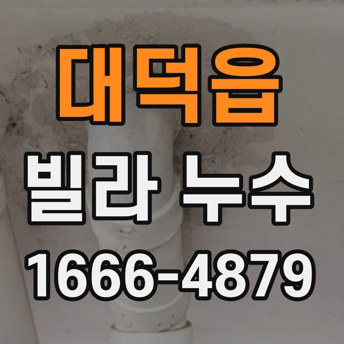 대덕읍 빌라 누수