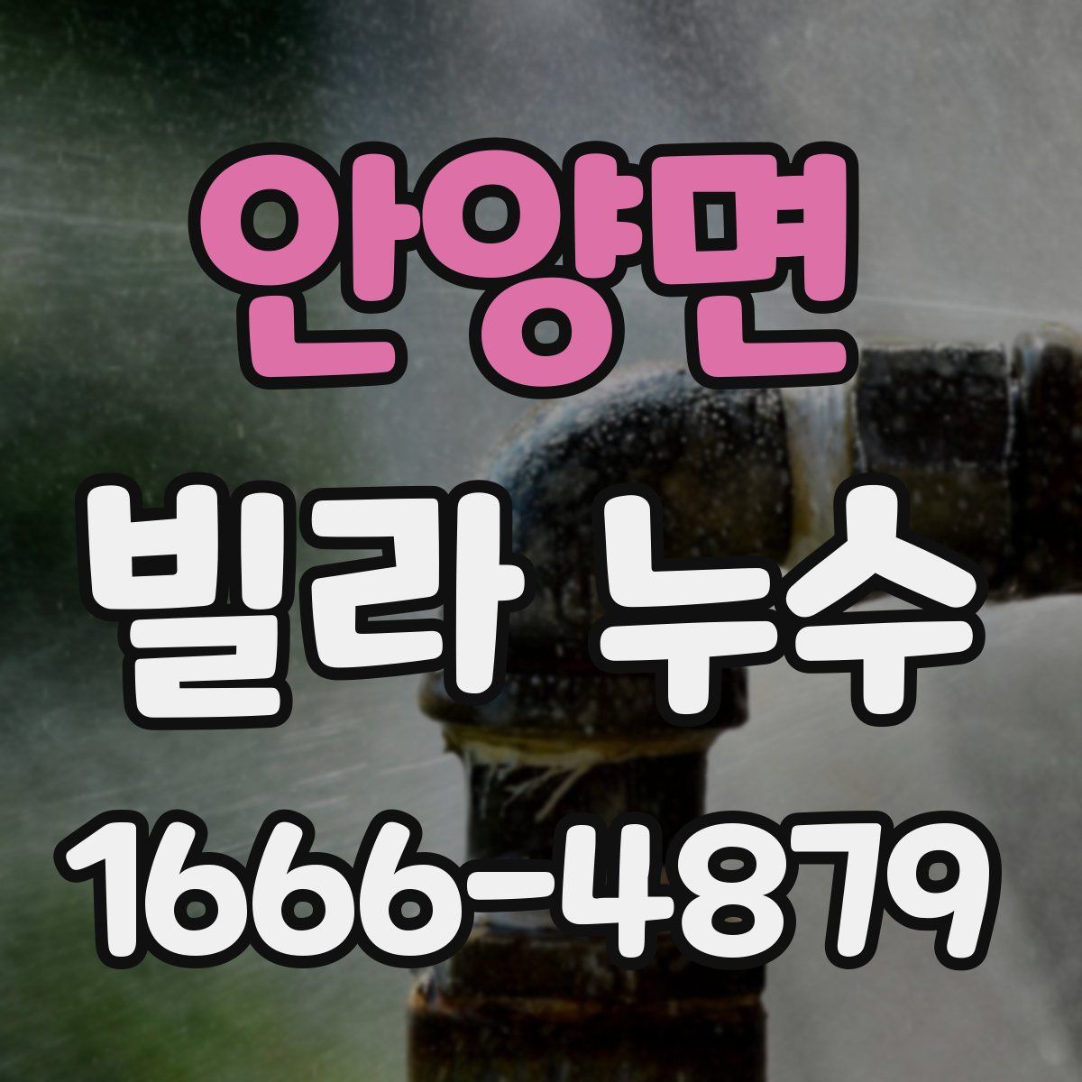 안양면 빌라 누수
