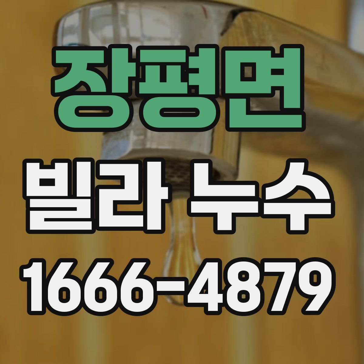 장평면 빌라 누수