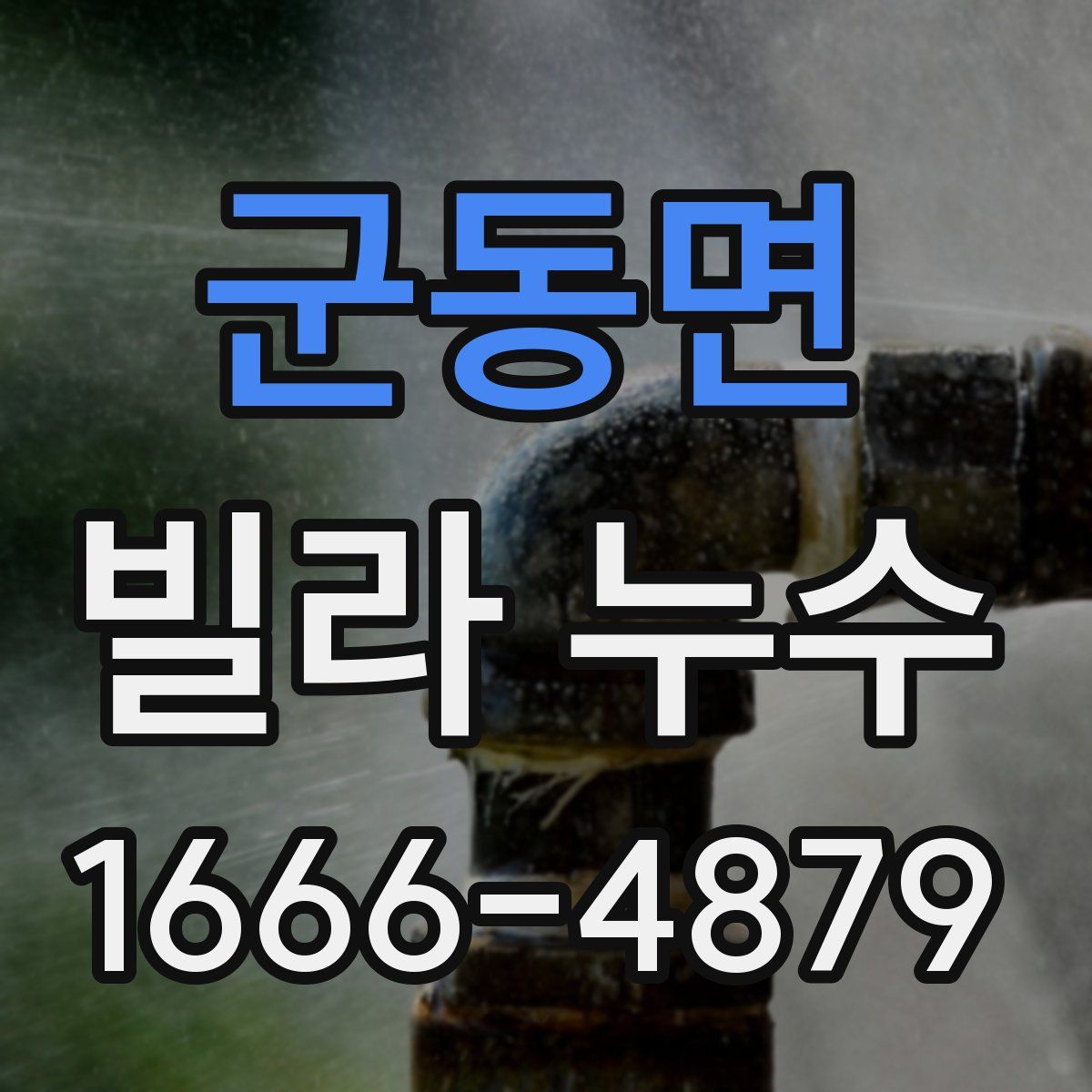 군동면 빌라 누수