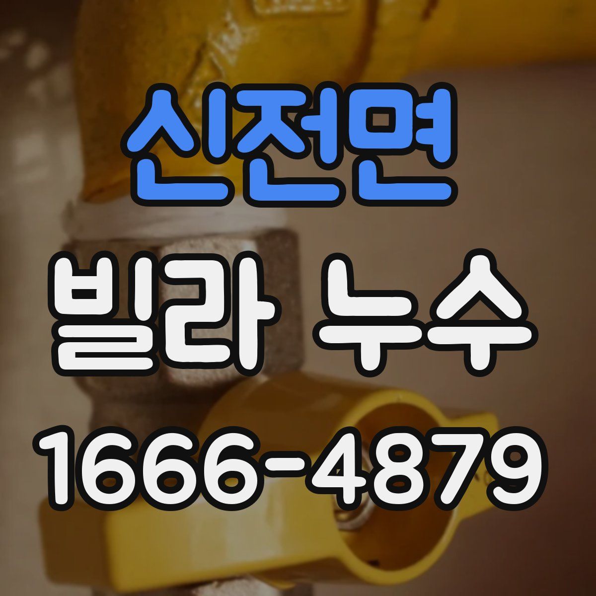 신전면 빌라 누수