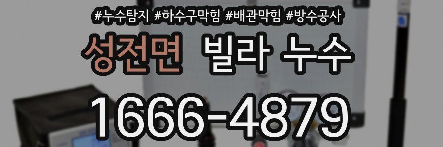 성전면 빌라 누수