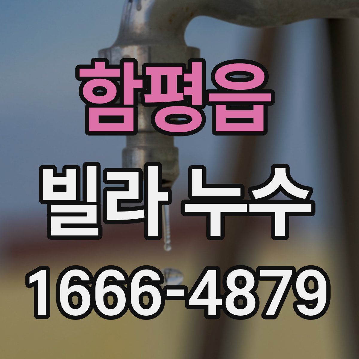 함평읍 빌라 누수
