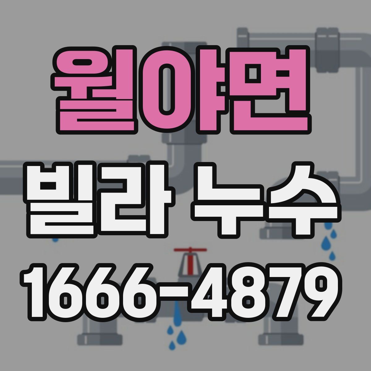 월야면 빌라 누수