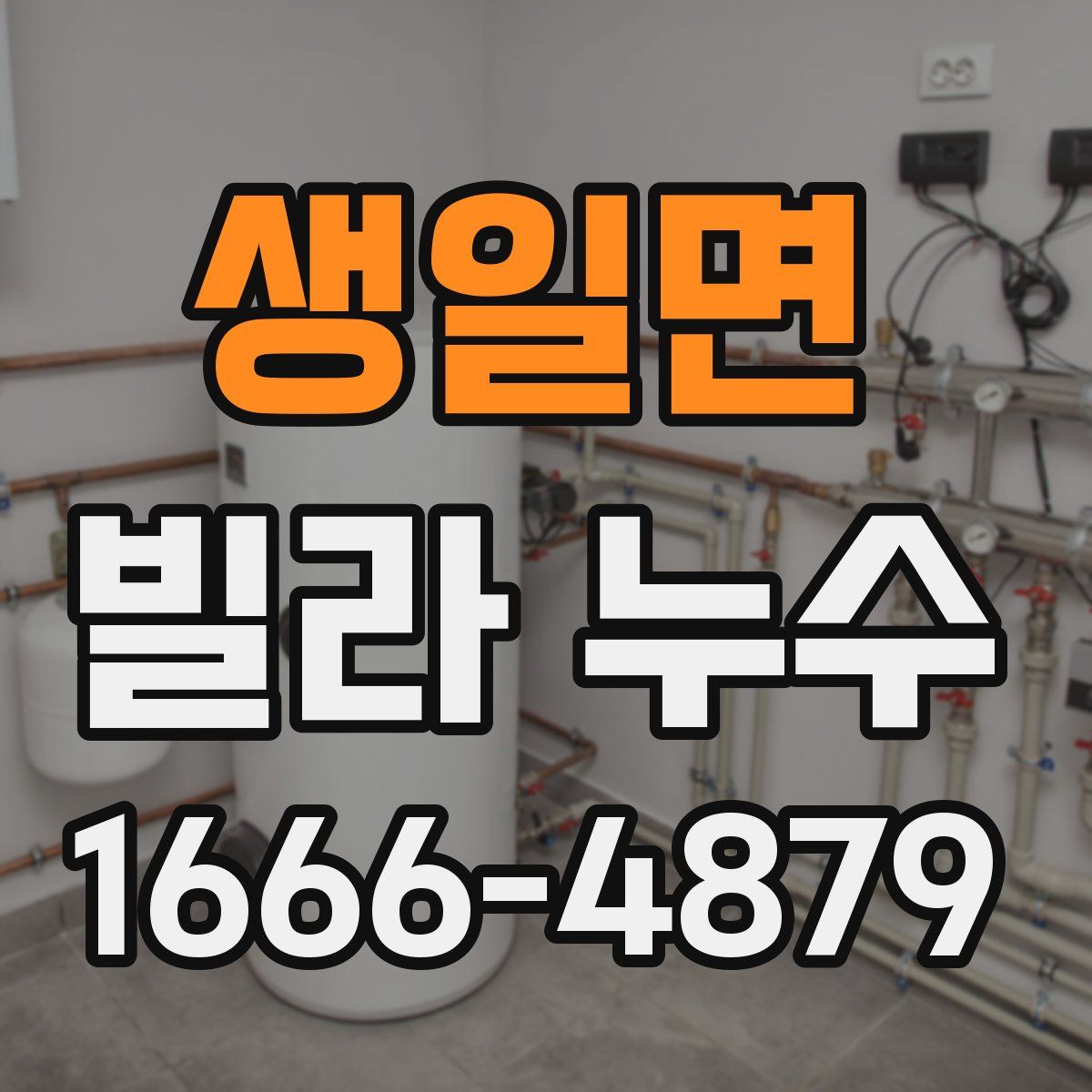생일면 빌라 누수