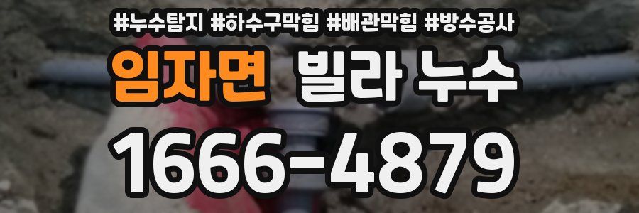 임자면 빌라 누수