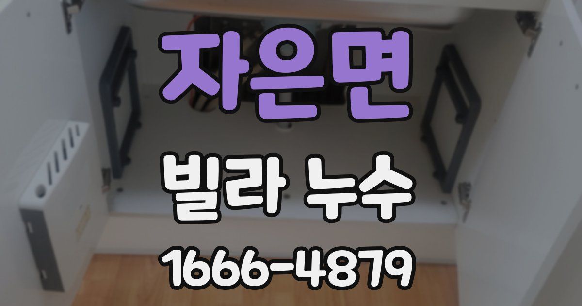 자은면 빌라 누수