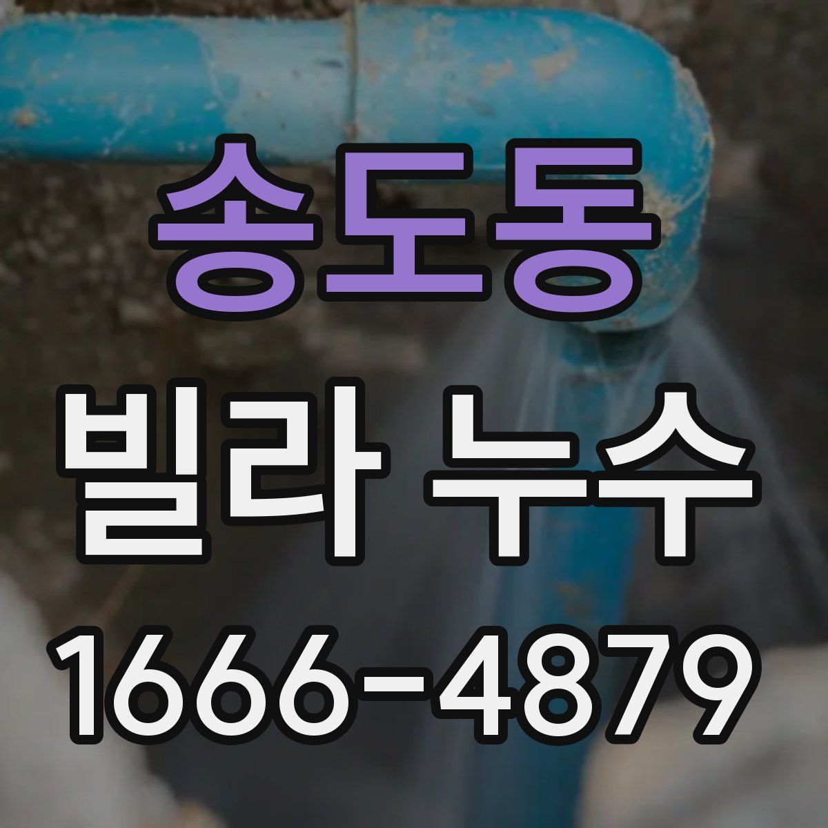 송도동 빌라 누수