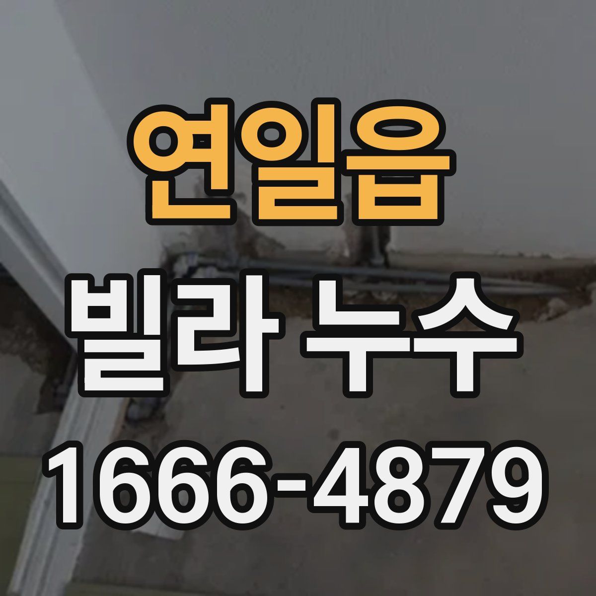 연일읍 빌라 누수