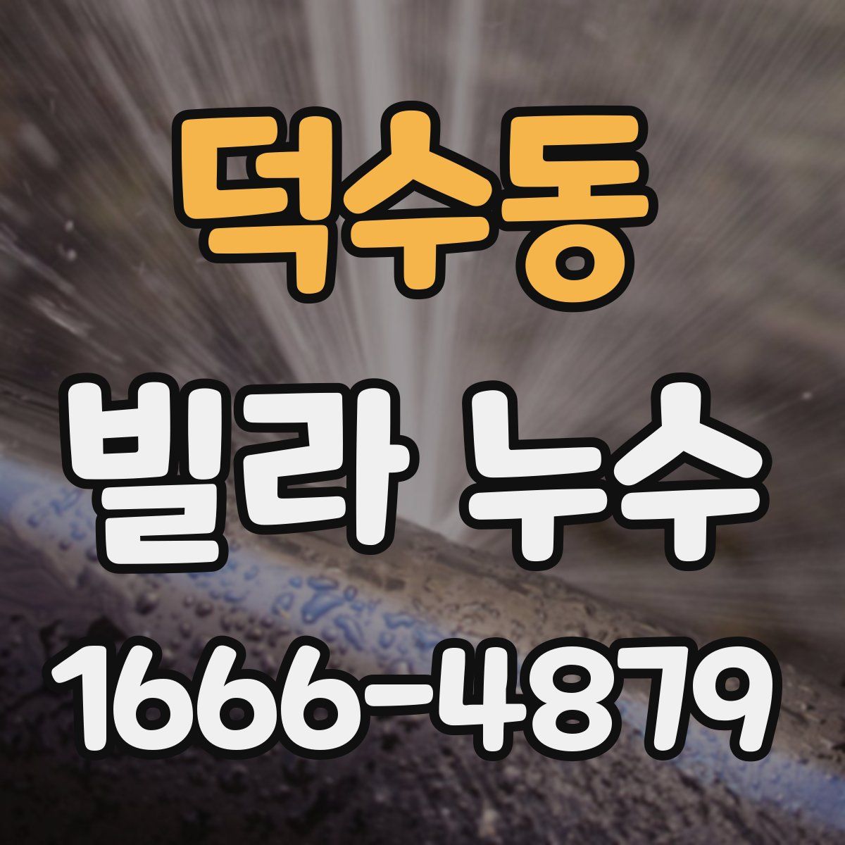 덕수동 빌라 누수