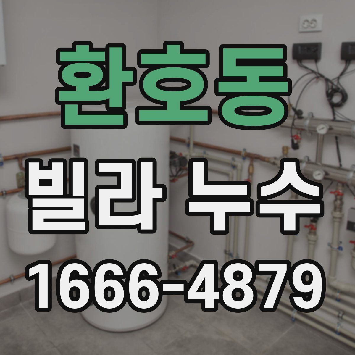 환호동 빌라 누수