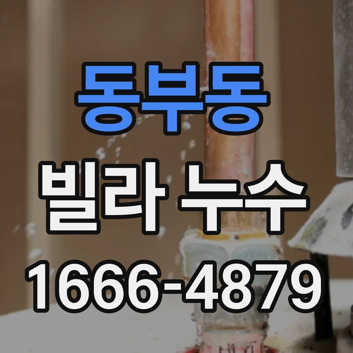 동부동 빌라 누수