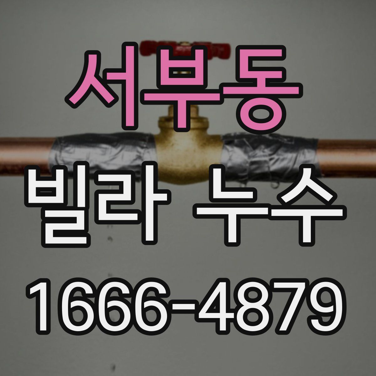 서부동 빌라 누수