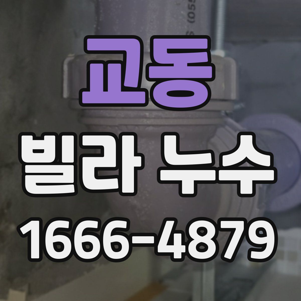 교동 빌라 누수