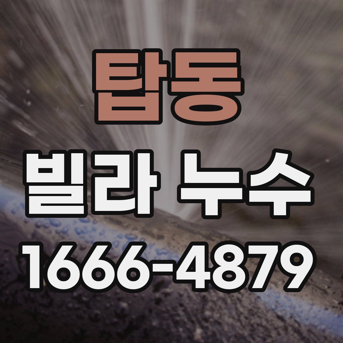 탑동 빌라 누수