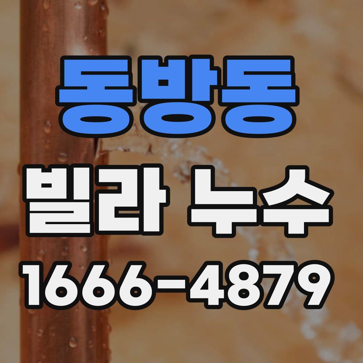 동방동 빌라 누수