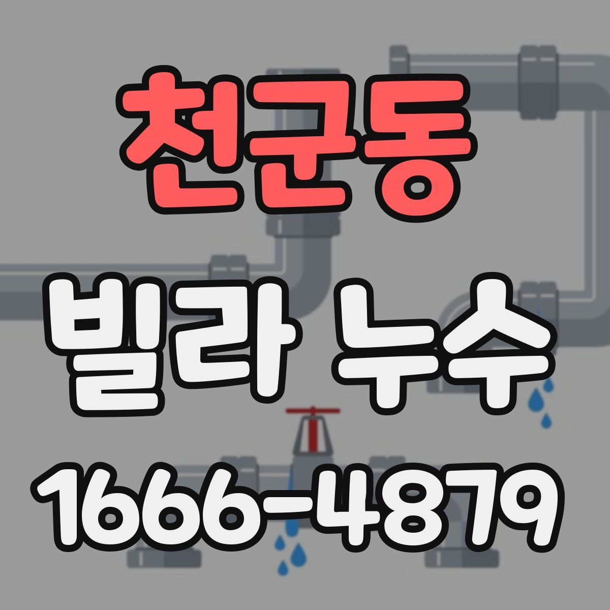 천군동 빌라 누수