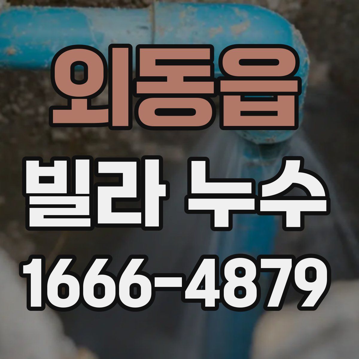 외동읍 빌라 누수