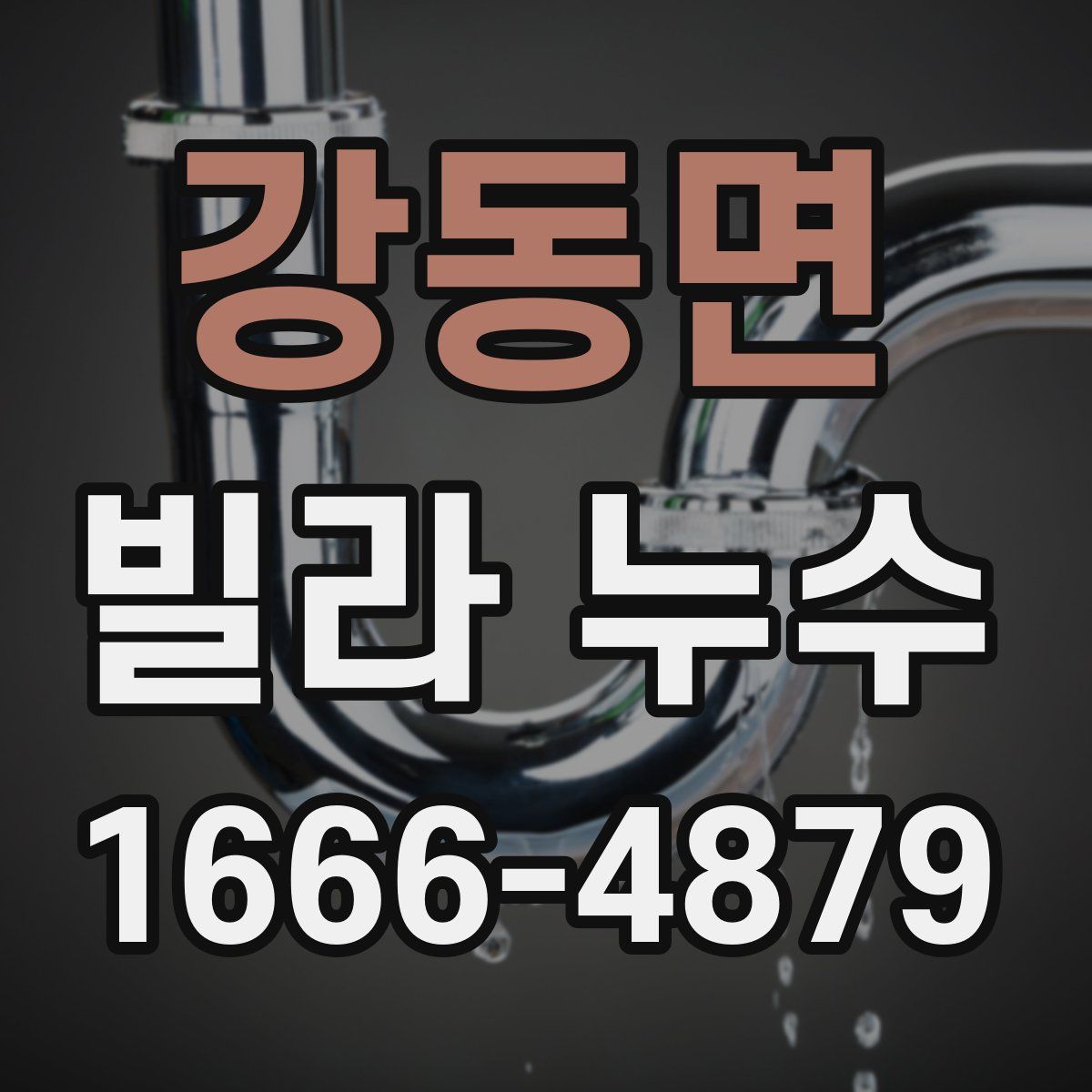 강동면 빌라 누수