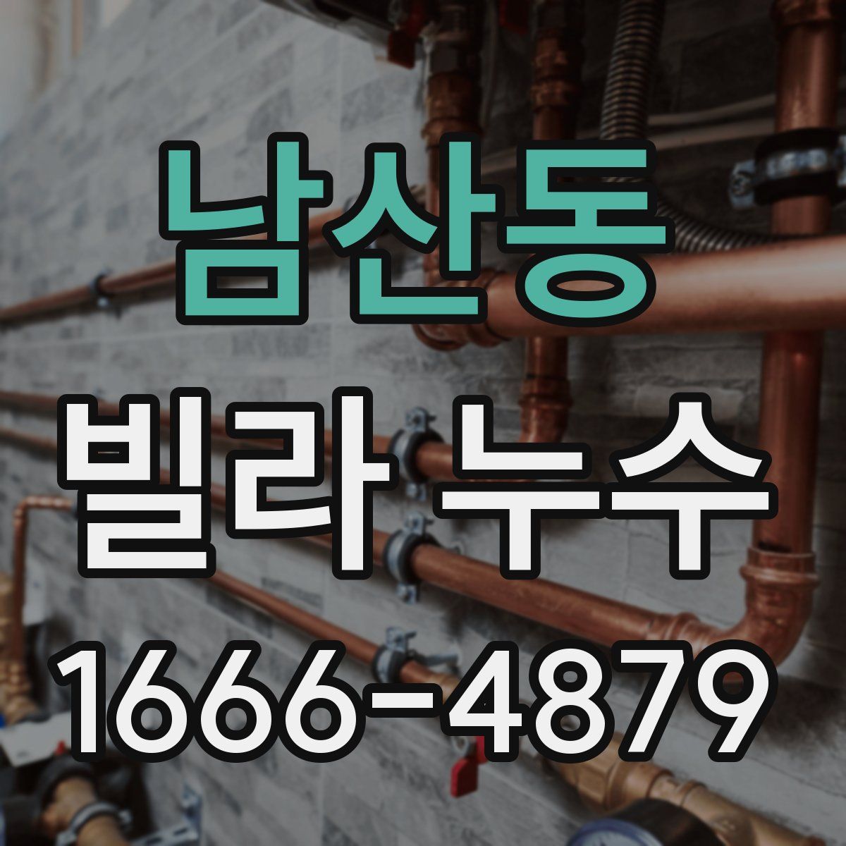 남산동 빌라 누수
