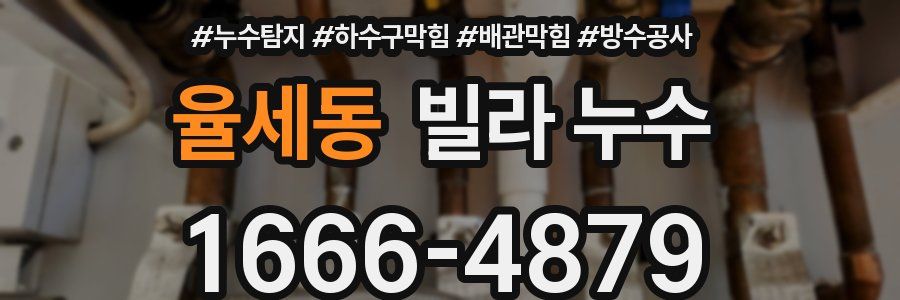 율세동 빌라 누수